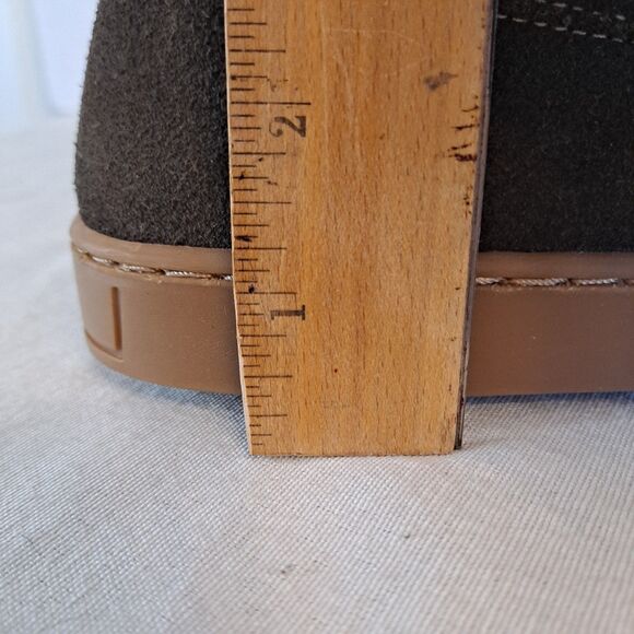 Dockers Mens 10M Vaughn Suede Leather Casual Slip-On Penny Loafer Shoe Brown - Picture 11 of 11